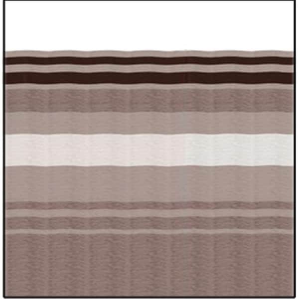 Carefree C6F-JU198A00 18 ft. 2 in. Sierra Brown Dune Stripe White Weatherguard C6F-JU198A00 - main